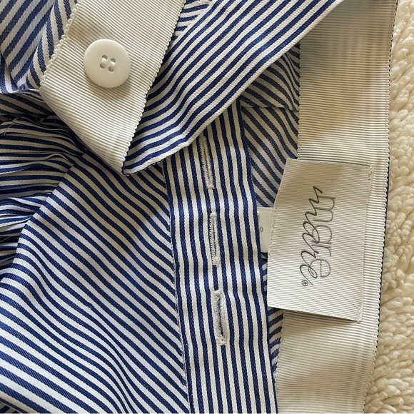 Mare Striped Wrap Skirt - Picture 9 of 11